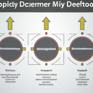 A vector illustration of a deployment roadmap with milestones and arrows.